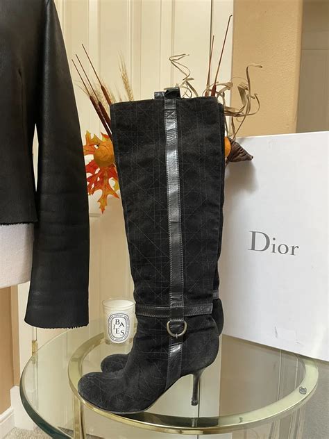 winter boots dior|dior over the knee boots.